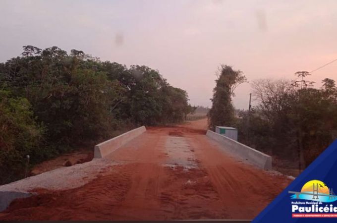 Prefeito Simonato conclui obras da Ponte do Córrego Itaí, após 08 meses de governo