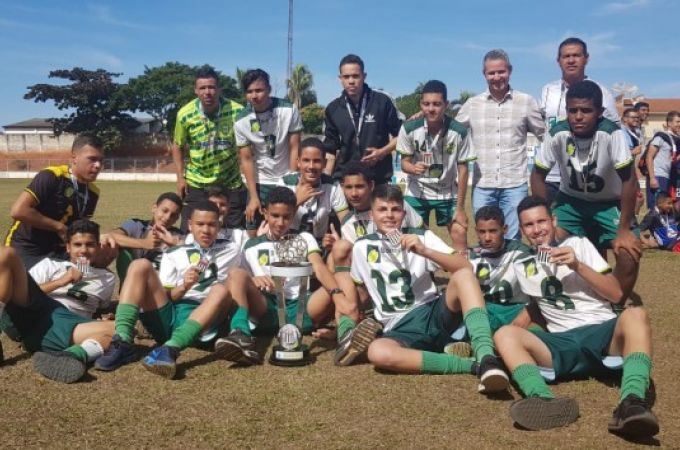 Time Sub-15 de Futebol da Cidade de Pauliceia é Campeão